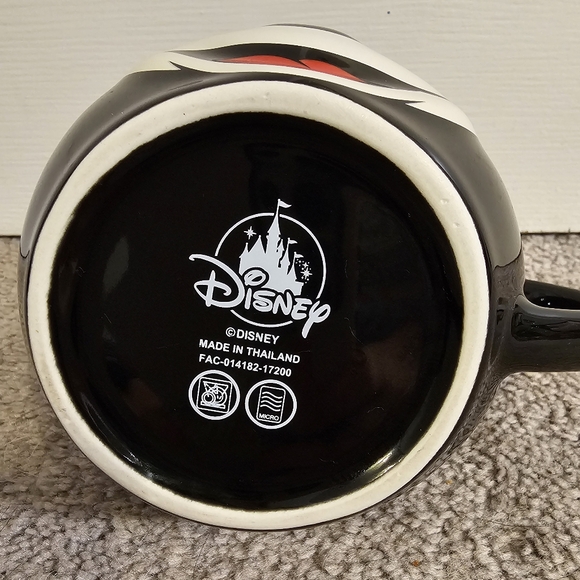 Disney Mickey Mouse Figural Mug 18oz Coffee Mug-Black-White - Picture 7 of 7